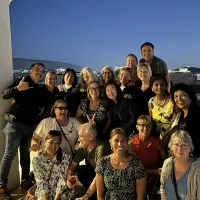 Our post tour rooftop party