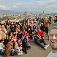Group pic in Florence Italy