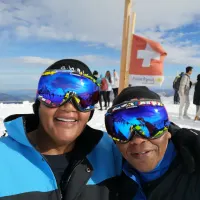 On the Swiss Alps
