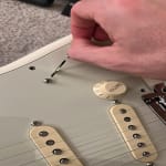 Fantastic vintage pickguard for your strat