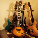 Striking unique practical secure guitar keeper