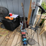 Perfect little train set up for my bass rig