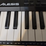 Keyboard has wide gap between a pair of keys