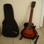Enjoying my New APXT2 3/4 Scale Acoustic / electric guitar