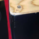 Item had scratches, chips in the lacquer and corner damage.