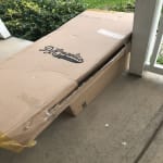 Poor packaging and rough handling ruined it