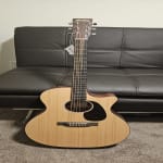 All wood guitar