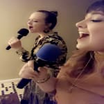 The traveling karaoke fan's companion!