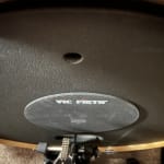 Vic Virth 22" bass drum mutes need more Velcro stickers