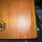 Came with wood-split