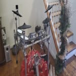 My first ever e-drum and it's awesome.