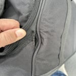 Two outings and the bag is failing.