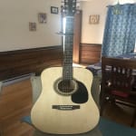 Good guitar for a good price. Perfect for beginners