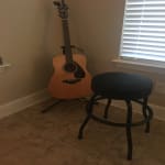 Foot rail is good height