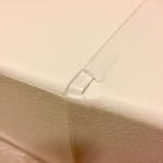 Replacement white Evox J8 cabinet is also cracked!