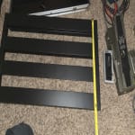 pedal board only measure 28" x 12"