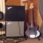 Loud & Light 2*10 Black cabinet. Bass or Guitar