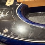 One star off for scratched up pick guard