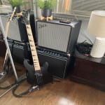 Great bass when strings changed and truss rod adjusted