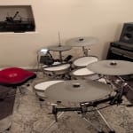 A fantastic e-kit to mimic a real 5 piece drum set.