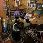 Vic Virth 22" bass drum mutes need more Velcro stickers