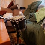 Works great for LP Matador not good for Meinl