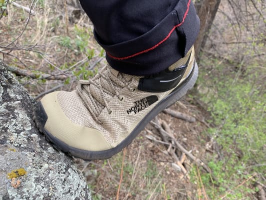 the north face vals mid waterproof hiking shoe