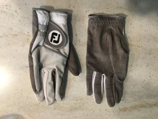 footjoy white rain gloves