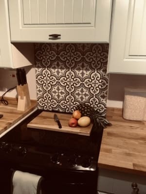 Wickes Melia Sage Patterned Ceramic Wall Floor Tile 200 X 200mm