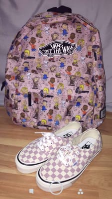 vans peanuts dance party backpack