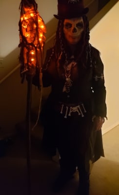 Womens Voodoo Magic Witch Doctor Costume Party City