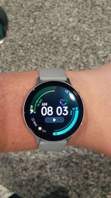 Samsung Smr820nzkaxa Galaxy Watch Active2 44mm Aqua Black Electronic Express