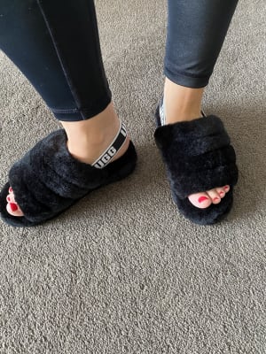 ugg fluff yeah slide afterpay