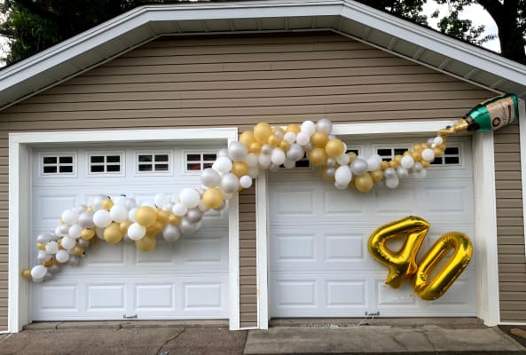 Air Filled Champagne Bottle Balloon Kit Party City Air Filled Champagne Bottle Balloon Kit Party City