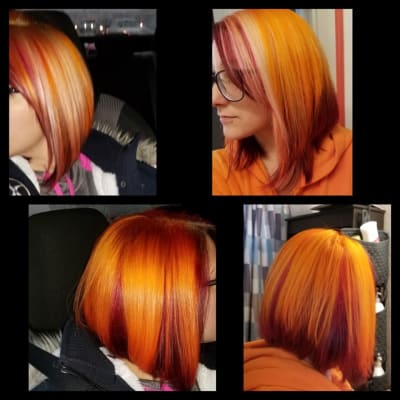 Lilith Fire Ombre Splat Complete Kit With Bleach