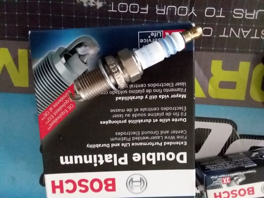 Bosch Oe Fine Wire Double Platinum Spark Plug 8100 Advance Auto Parts