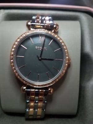 Two-Tone Stainless Steel Watch 
