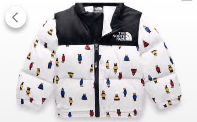 Infant 1996 retro nuptse down jacket Clearance