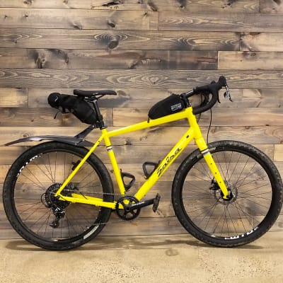 salsa journeyman apex 1 650 bike yellow