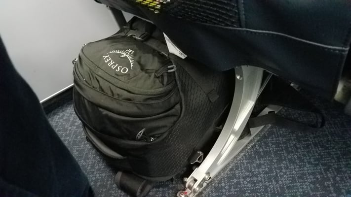 osprey porter 30 under seat