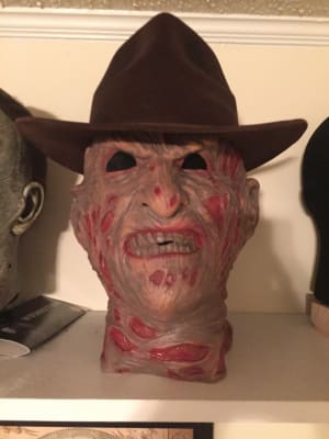 Freddy Krueger Mask 9in X 11in Nightmare On Elm Street Party City Canada