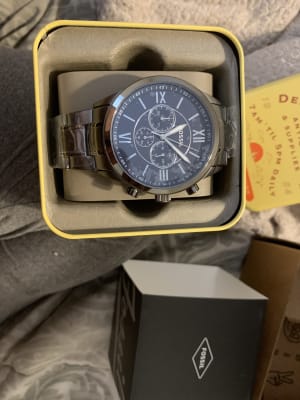 Flynn Chronograph Smoke Stainless Steel 