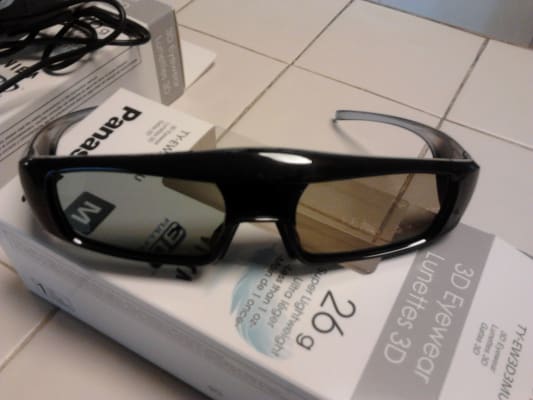Panasonic 3d Ir Glasses Medium Ty Ew3d3mu Projector People