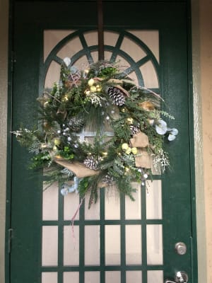 Adjustable Metal Wreath Hanger Balsam Hill