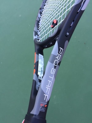 Wilson Pro Staff 97l Cv Camo Unstrung 290g Tennis Rackets Tour Racket Black Grey 1 Amazon Co Uk Sports Outdoors
