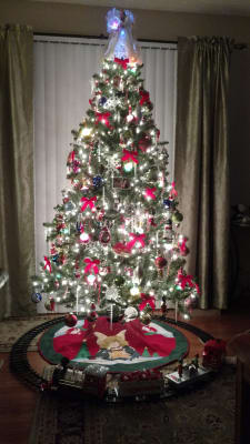 big lots christmas train set