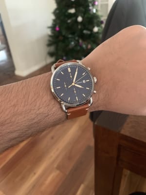 fossil commuter watch