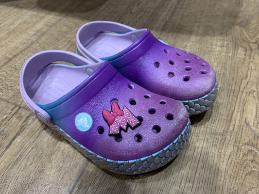 mermaid crocs size 1