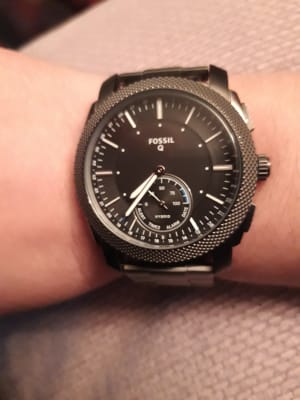 fossil q machine hybrid smartwatch