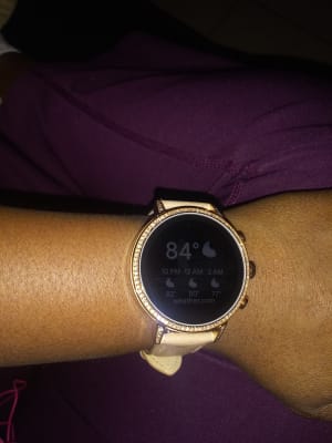 fossil smartwatch gen 4 rose gold